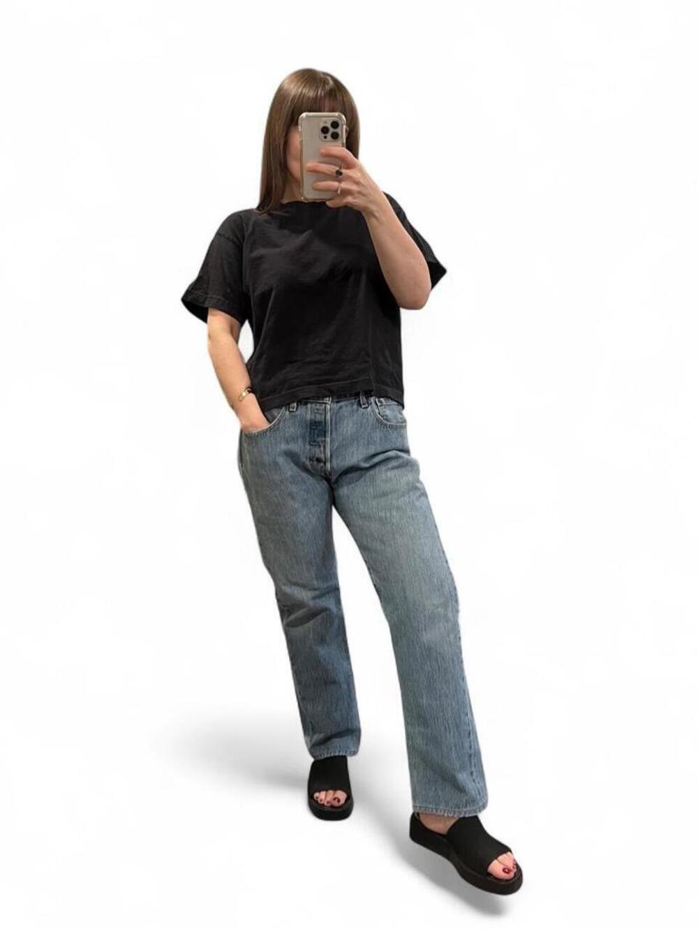Levi’s 501 Light Wash Straight Leg Jeans